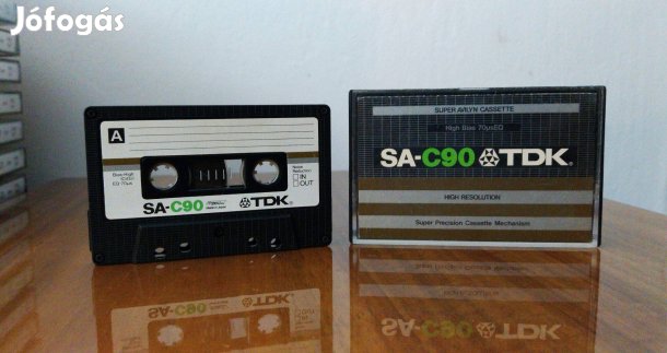 7 darab 1975-ös TDK SA-C 90 Super Precision kazetták eladók!