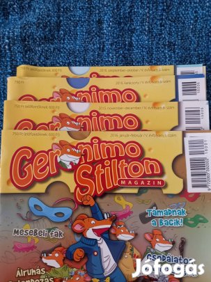 7 db Geronimo Stilton magazin