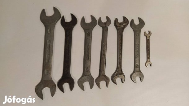 7 db Kétoldalas villáskulcs 8-30-ig