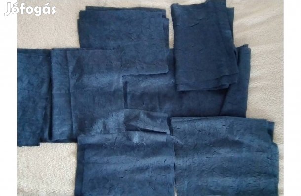 7 db szép újszerű terítő függöny anyag eladó