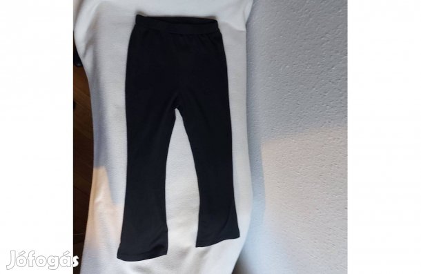 7 éves kislánynak enyhén trapéz, fekete nadrág