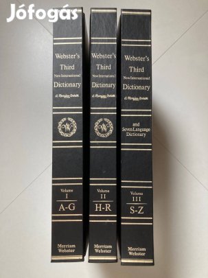 7 nyelvű, Websters Third New International szótár