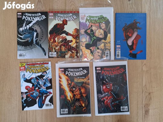 7db Marvel Kingpin Hihetetlen Pókember képregény gyűjtői darabok