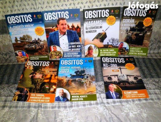 7db Obsitos magazinok ujak