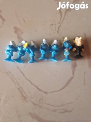 7db Stikeez Hupikék törpike