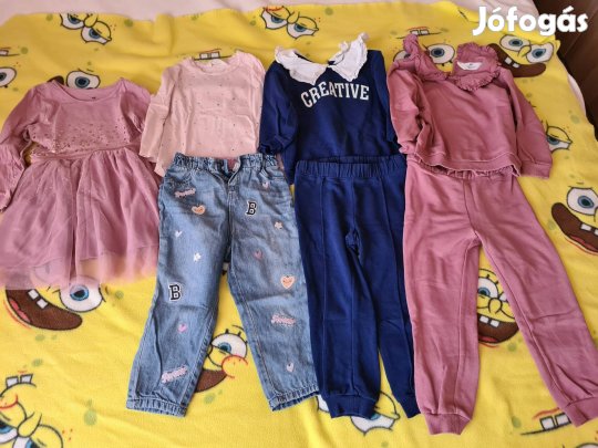 7db-os 104-es H&M, kislány ruhacsomag