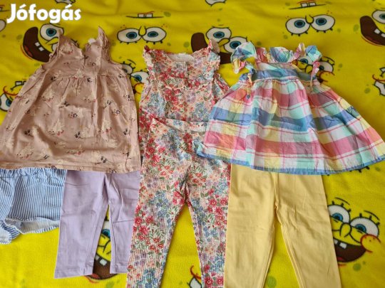 7db-os  98-as kislány ruha csomag
