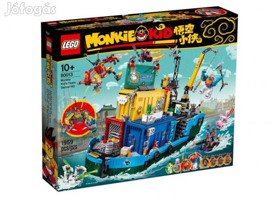 80013 LEGO Monkie Kid - Monkie Kid csapatának titkos főhadiszál