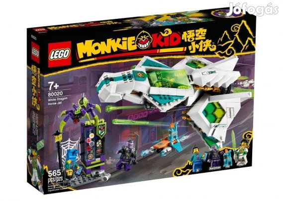 80020 LEGO Monkie Kid - Fehér Sárkány lovas repülője