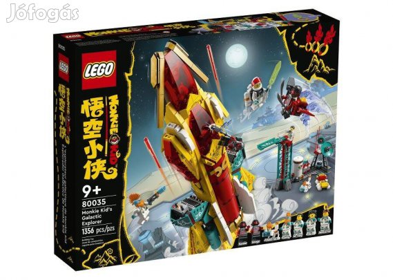 80035 LEGO Monkie Kid - Monkie Kid galaktikus kutatóhajója
