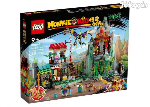 80044 LEGO Monkie kid - Monkie Kid csapatának rejtekhelye