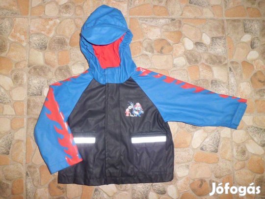 80-86-os X-Mail robotos pamuttal bélelet fiú esőkabát