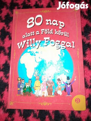 80 Nap alatt a föld körűl Willy Foggal Ritka kómyv
