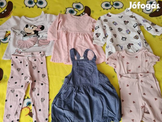 80-as H&M kislány ruha csomag. 7 db-os