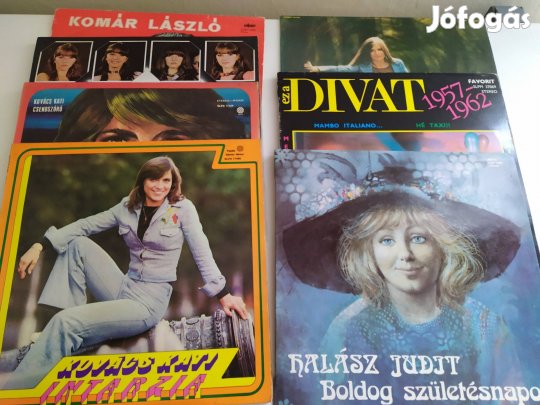 80-as évek magyar sztárjai bakelit lemezeken
