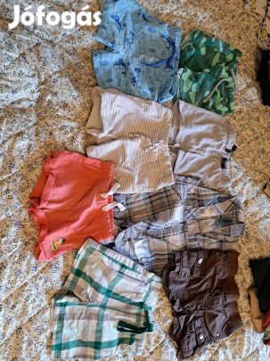 80-as fiú babaruha csomag 60db