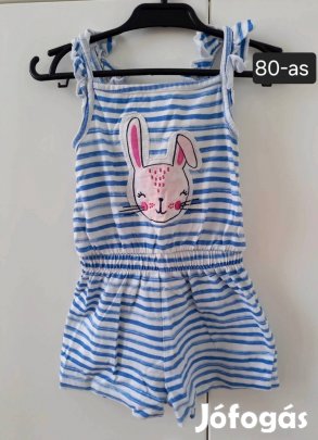 80-as nyuszis playsuit 