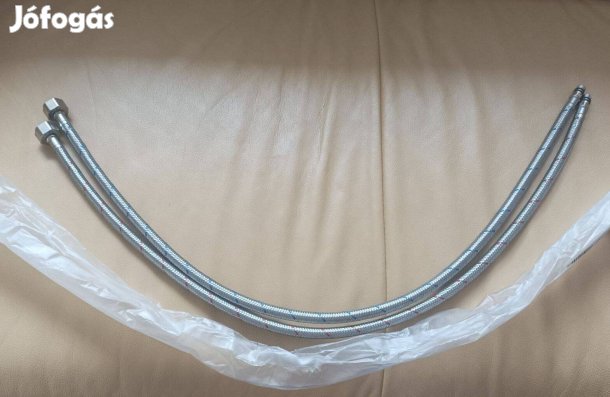 80 cm hosszú 1/2-es csatlakozású új vízbekötőcső