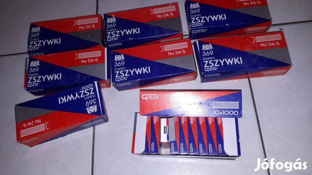 80 csomag tűzőgép kapocs, tűzőkapocs - NO.10