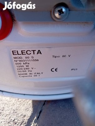 80 literes villanybojler