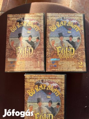 80 nap alatt 1-3 kaland vhs 