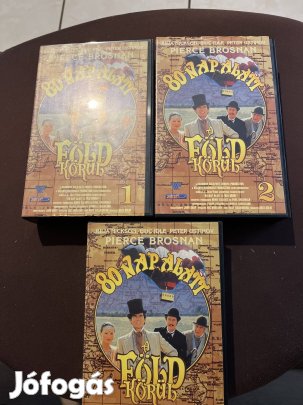 80 nap alatt a föld körül 1-3 vhs pakk kaland