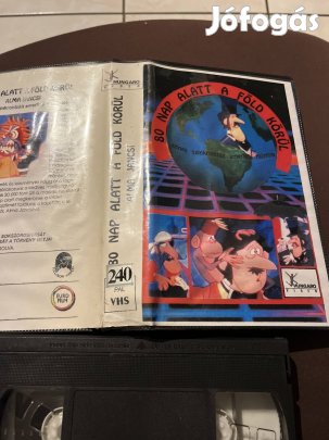 80 nap alatt a föld körül mese vhs. 