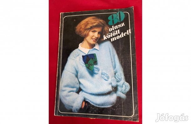 80 olasz kötött modell könyv