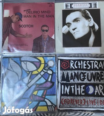 80's évek 7 inch kislemezei eladók