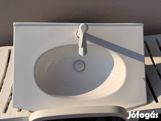 80cm mosdó + csaptelep jó állapotban