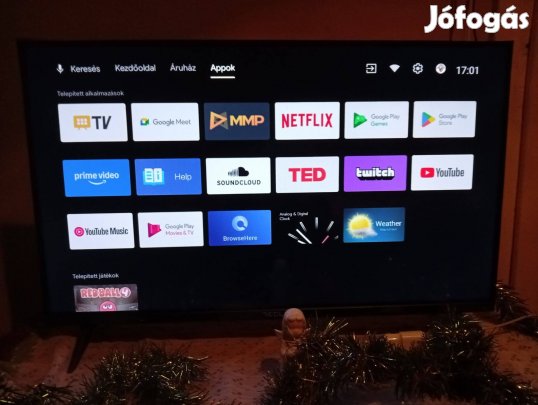 81 cm - s androidos Tesla TV eladó