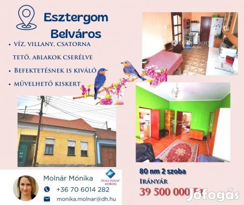 82 nm-es ház eladó Esztergom