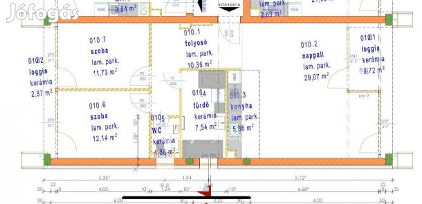 82 nm-es lakás eladó Zalakaros