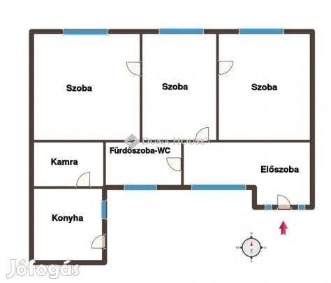 83 nm-es ház eladó Győr