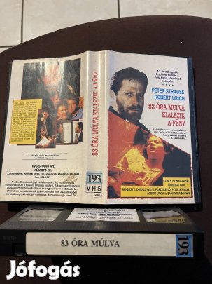 83 óra múlva kialszik a fény akció vhs kistok 