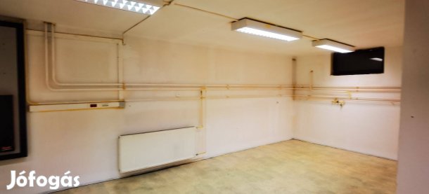 83m2 füthető, frissen festet szuterén helyiség kiadó
