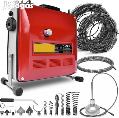 850 W ipari csőtisztító, csőgörény, lefolyótisztító gép …