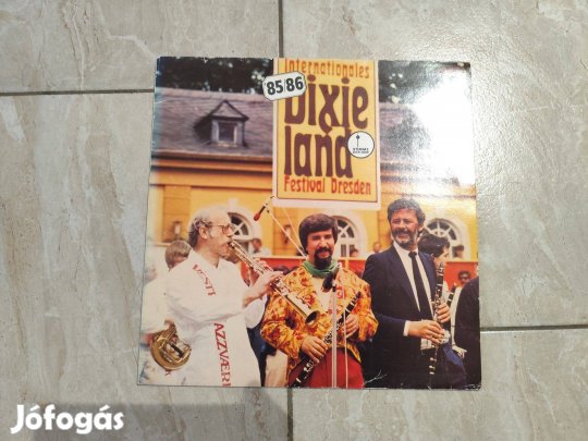 85-86-os Dixieland Fesztival- bakelit hanglemez remek állapotban