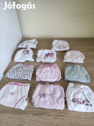 86/92-es 11 db lányka alsó