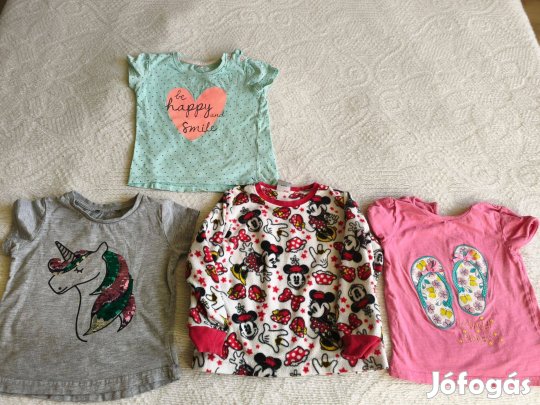 86-os 4 db lányka póló
