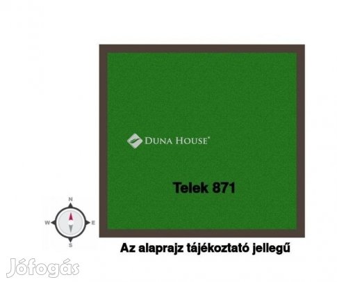 871 nm-es telek eladó Szeged