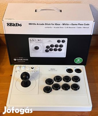 8Bitdo Arcade Stick Xboxhoz dobozával 1 év garanciával