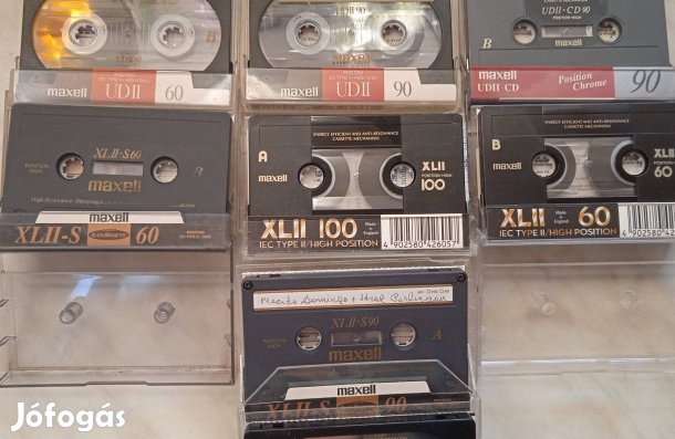 8DB Maxell Chrom magnó kazetta