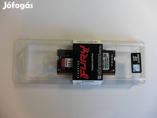 8GB 3200MHz DDR4 Sodimm Kingston Fury RAM eladó