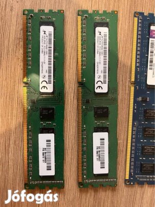 8GB (2x4GB) Micron DDR3 RAM és egyéb memória csomag eladó