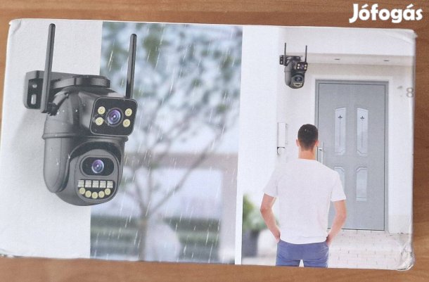 8MP Wifi Ptz 2 lencsés 4K kültéri IP kamera automatikus követés