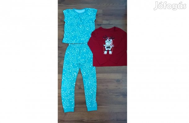 8-10 éves lány pizsama csomag