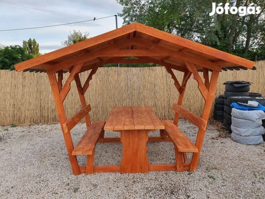 8 Személyes Kerti pavilon sörpad 