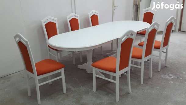 8 Személyes Montana étkezőgarnitúra, étkező garnitúra asztal, szék 
