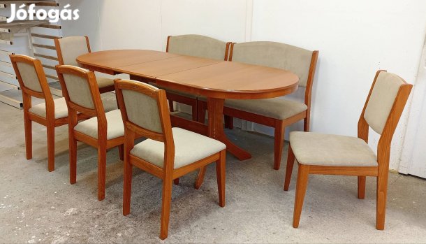 8 Személyes Onix étkezőgarnitúra, étkező garnitúra asztal, szék 